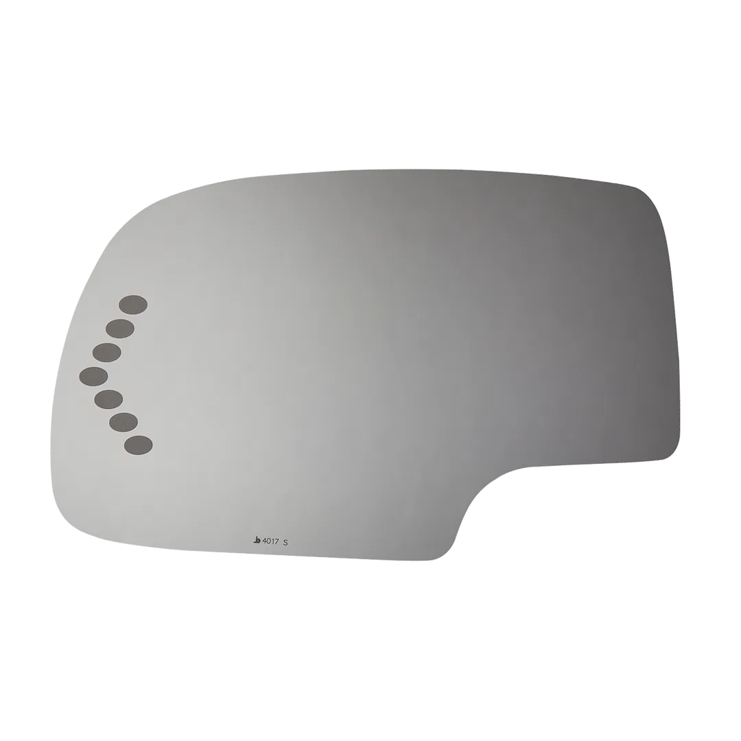 4017S – BURCO MIRROR Exterior Mirror Glass, OE Replacement Standard Mirror Electric Non-Heated With Turn Signal Indic...